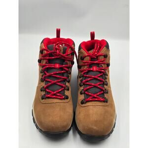 Columbia Newton Ridge Plus II Suede WP Boots Men’s Size 9 Brown Waterproof Hike